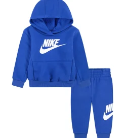 Nike Sweatsæt - Hættetrøje/Sweatpants - Game Royal