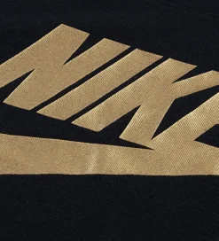 Nike T-shirt - Futura evergreen - Black/Metallic Gold