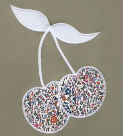 Petit Crabe Badeheldragt - Noe - UV50+ - Olive m. Kirsebær