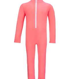 Petit Crabe Badeheldragt - Lou - UV50+ - Tropicana m. Hjerte