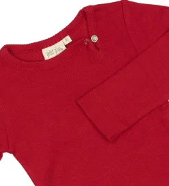 Petit Piao Body l/æ - Rib - Modal - Jet Red