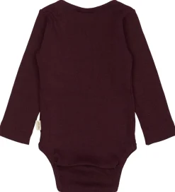 Petit Piao Body l/æ - Rib - Modal - Dark Grape