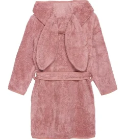 Pippi Baby Badekåbe - Old Rose m. Ører