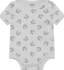 Pippi Baby Bodyer k/æ - 4-pak - Rainy Day