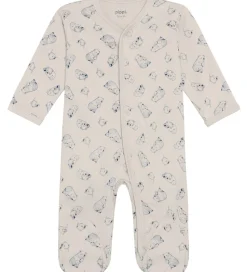 Pippi Baby Natdragter m. Fødder - 2-pak - Flint Stone