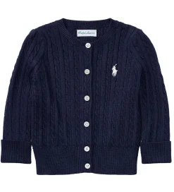 Polo Ralph Lauren Cardigan - Strik - Core Replen - Hunter Navy