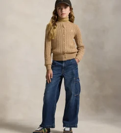 Polo Ralph Lauren Cardigan - Strik - Camel Heather