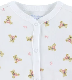 Polo Ralph Lauren Heldragt - Hvid/Pink m. Bamser