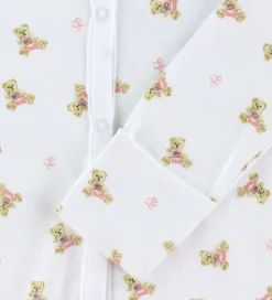 Polo Ralph Lauren Heldragt - Hvid/Pink m. Bamser