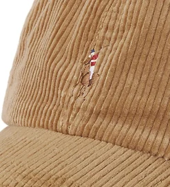 Polo Ralph Lauren Kasket- Fløjl - Jodphur Tan/Multi PP