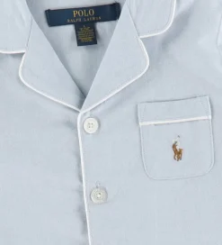 Polo Ralph Lauren Nattøj - Oxford - Polo Blue Hyacinth