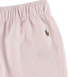 Polo Ralph Lauren Nattøj - Oxford - Bath Pink/White Striped