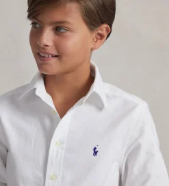 Polo Ralph Lauren Skjorte - Hør - Hvid