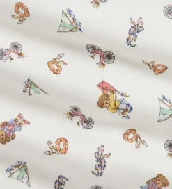 Polo Ralph Lauren Sommerdragt - Hvid m. Sommerprint