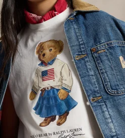 Polo Ralph Lauren T-shirt - Hvid m. Bamse