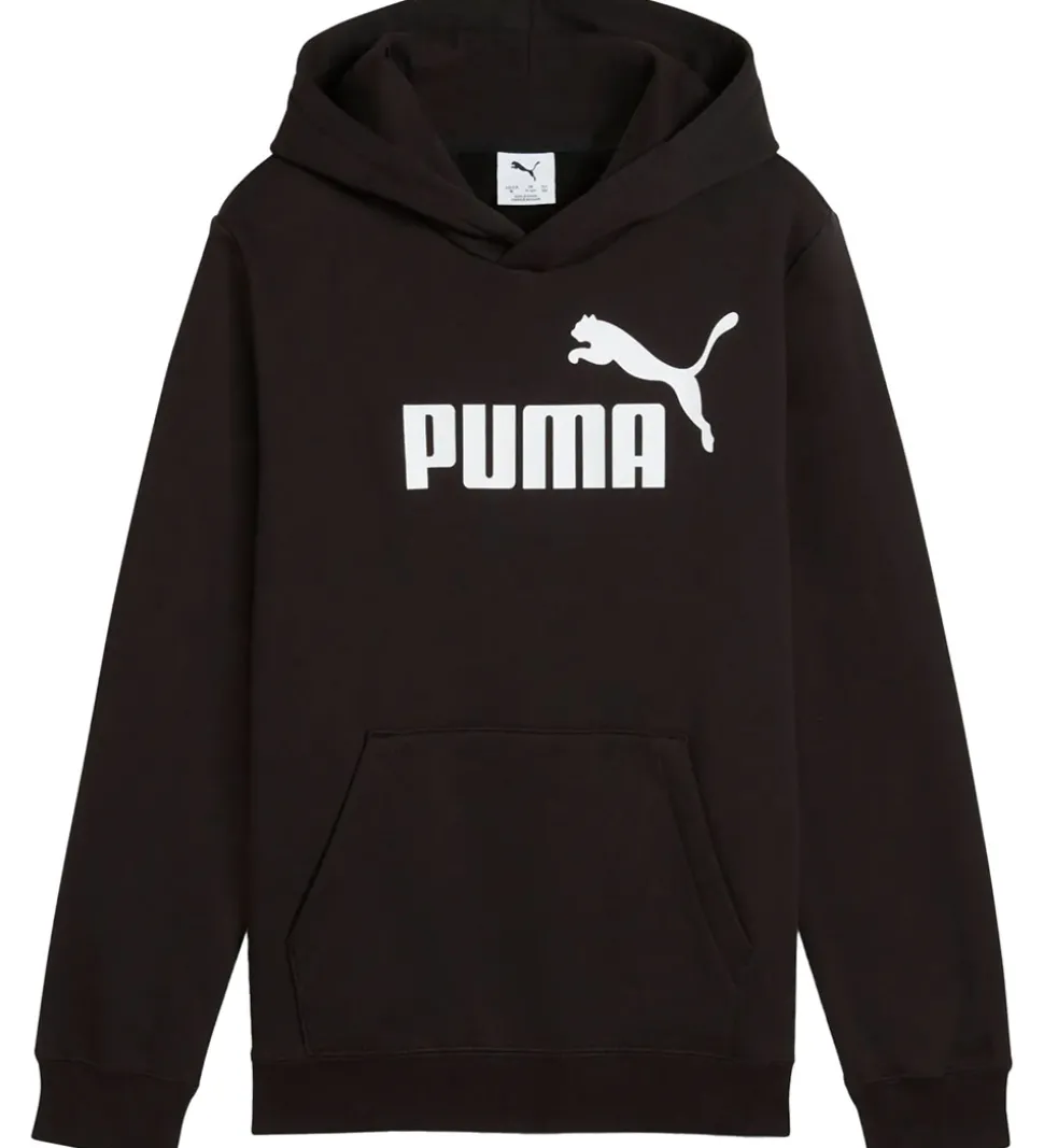 Puma Hættetrøje - Sort m. Hvid