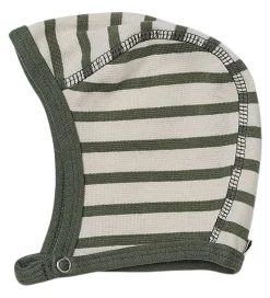 Racing Kids Babyhjelm - Turtle Green/Eggshell