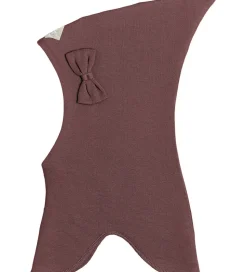 Racing Kids Elefanthue - 2-lags - Dusty Heather m. Sløjfe