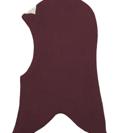 Racing Kids Elefanthue - Uld/Bomuld - 2-lags - Bordeaux