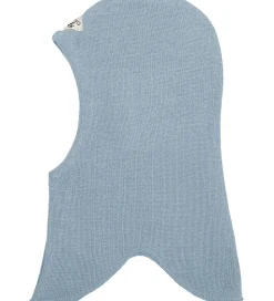 Racing Kids Elefanthue - Uld/Bomuld - 2-lags - Blå