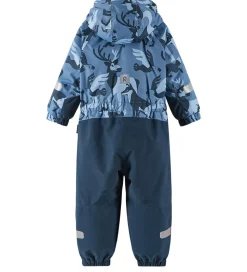 Reima Flyverdragt - Kurikka - Blue Ocean m. Print