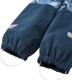 Reima Flyverdragt - Kurikka - Blue Ocean m. Print