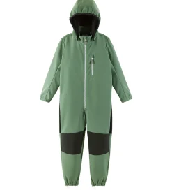 Reima Softshelldragt m. Fleece - Nurmes - Green Clay