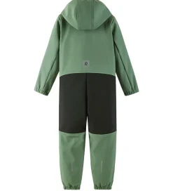 Reima Softshelldragt m. Fleece - Nurmes - Green Clay