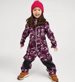 Reima Softshelldragt m. Fleece - Nurmes - Lilla m. Ræve