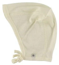 Smallstuff Babyhjelm - Uld - Off White