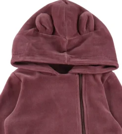 Smallstuff Heldragt - Velour - Dark Rose