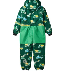 Småfolk Flyverdragt - Evergreen m. Køretøjer