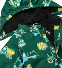 Småfolk Flyverdragt - Evergreen m. Køretøjer