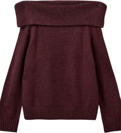 Sofie Schnoor Bluse - Strik - Sawasy - Plum