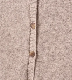 Sofie Schnoor Cardigan - Strik - Uld - Cisse - Brown Melange