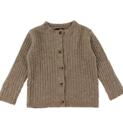 Sofie Schnoor Cardigan - Strik - Brown Melange