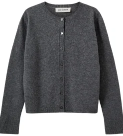 Sofie Schnoor Cardigan - Strik - Uld - Cissesy - Dark Grey Melan