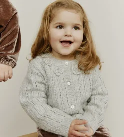 Sofie Schnoor Cardigan - Strik - Hennysb - Grey Melange m. Hulmø