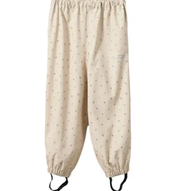 Sofie Schnoor Regntøj - PU - Varask - Sand m. Blomster