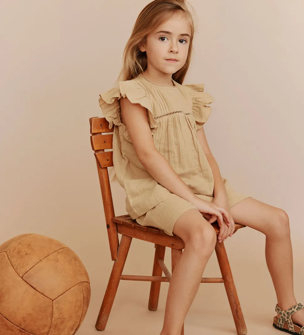 Sofie Schnoor Top - Corettesk - Soft Brown