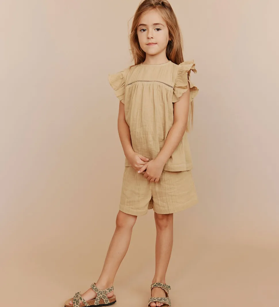 Sofie Schnoor Top - Corettesk - Soft Brown