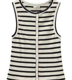 Sofie Schnoor Top - Rib - Tamiliasy - Black Striped
