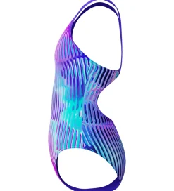 Speedo Badedragt - Digital Allover Splashback - Lilla/Pink