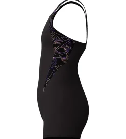 Speedo Badedragt - HyperBoom Splice Legsuit - Sort/Fersken