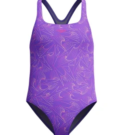 Speedo Badedragt - HyperBoom Allover Medalist - Lilla/Pink