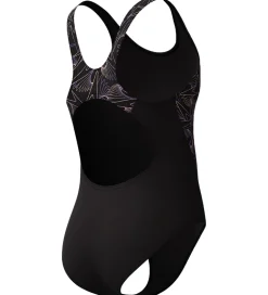 Speedo Badedragt - HyperBoom Splice Muscleback - Sort/Fersken