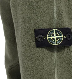 Stone Island Fleecebukser - Military Green