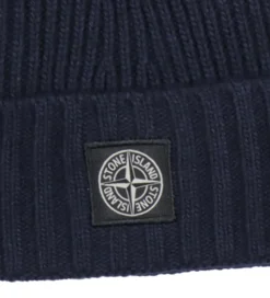 Stone Island Hue - Uld/Viskose - Navy
