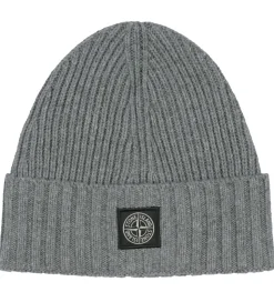 Stone Island Hue - Uld/Viskose - Mørkegråmeleret