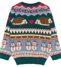 The New Bluse - Strik - TnstHoliday Jacquard - Multifarvet